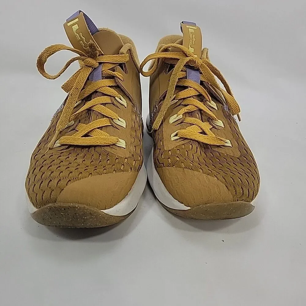 NIKE LeBron Witness 5 Sneaker Basketball Shoe CT4629-700 Wheat/Velvet | 7Y